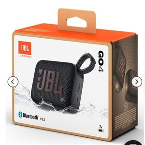 JBL Go 4 Portable Waterproof Bluetooth Speaker
